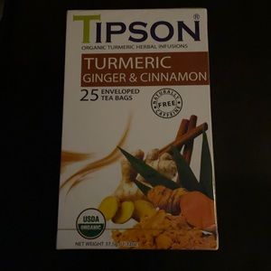 Tumeric, ginger and cinnamon tea